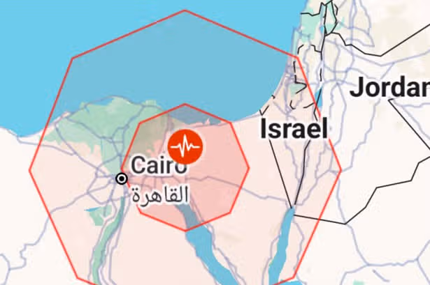 Cairo rocked by rare 5.9 magnitude earthquake as buildings shake in Egypt