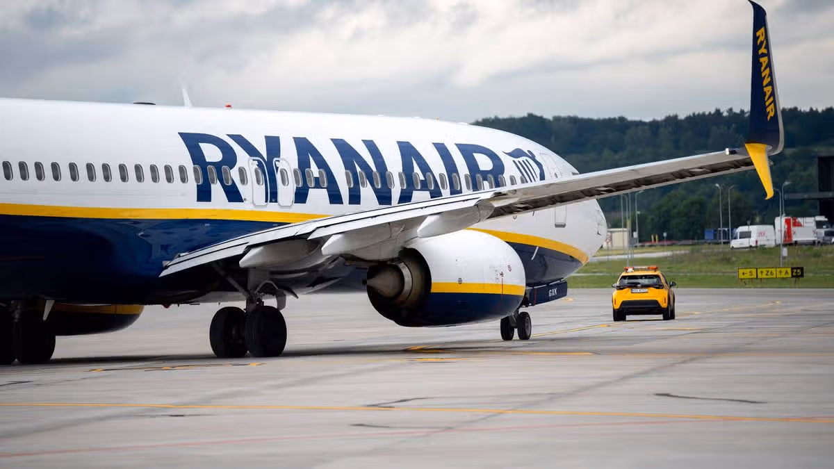 Ryanair flight diverted mid-air after airport runway closes unexpectedly