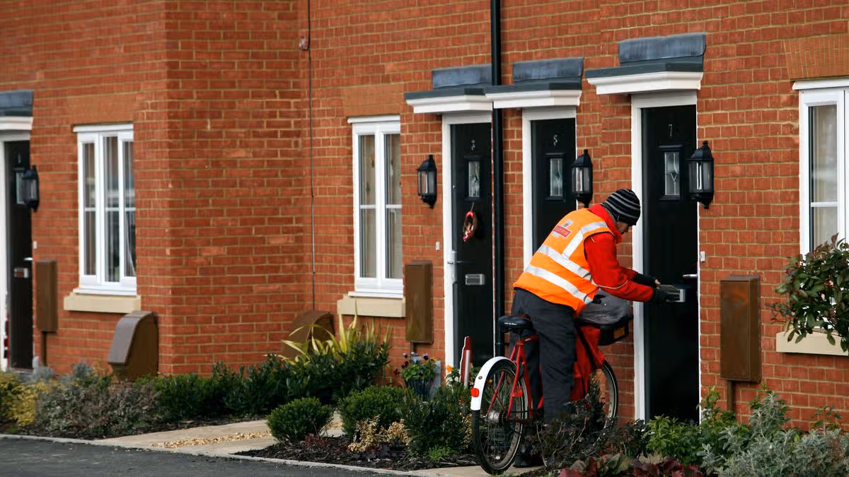 Woman cannot get mail delivered to new housing estate and even sends letters to herself that disappear.