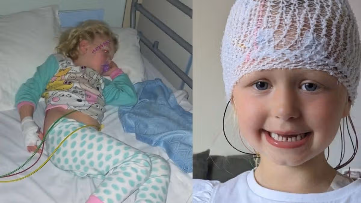 Parents thought little girl had growing pains – within hours it seemed they were going to lose her