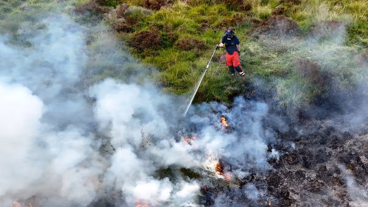 'At some stage crews from every fire station in south Wales will be at this wildfire'