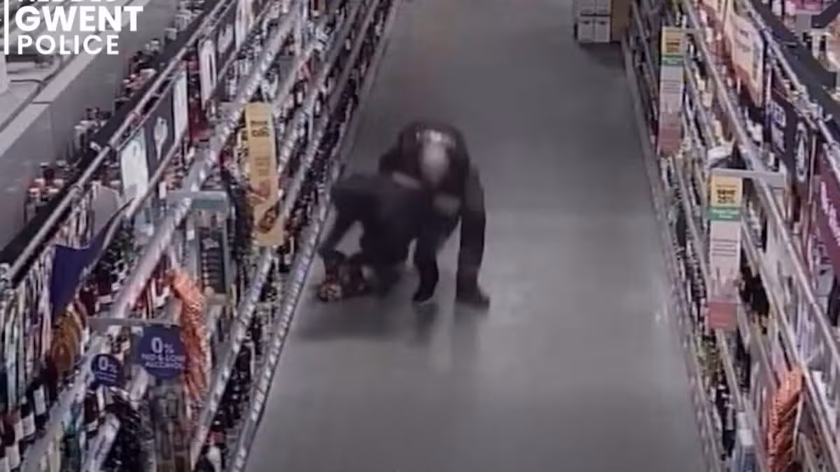 Burglar who raided Morrisons supermarket didn't realise who was lying in wait
