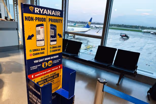 Ryanair customer fumes over £75 charge for 'oversized' bag they've 'never had issue with'