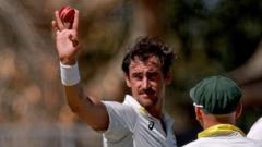 Two rival left-armers traded barbs, but Starc’s clinic can’t cover Australia’s woes