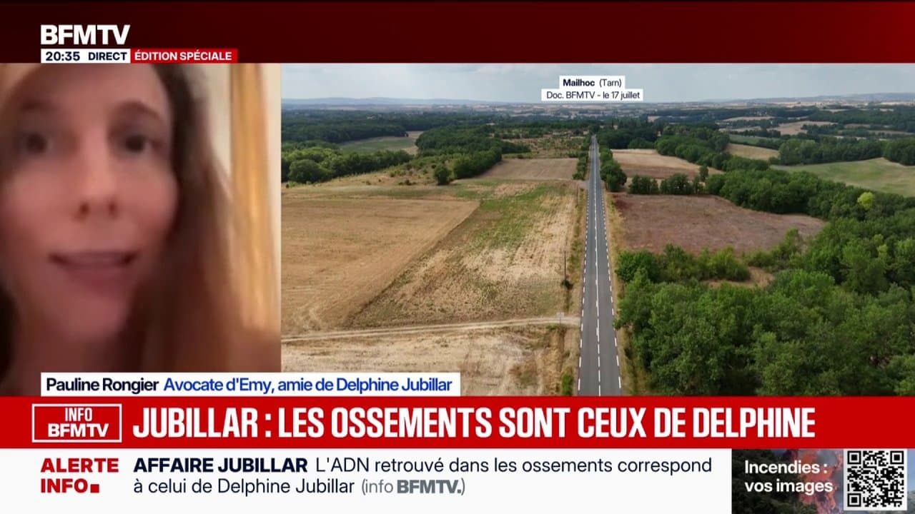 Jubilar case. The bones discovered in the Tarn are those of Delphine Aussaguel