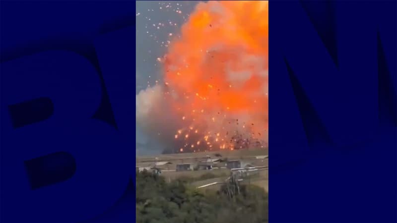 Italy: A huge explosion in an ammunition factory near Rome
