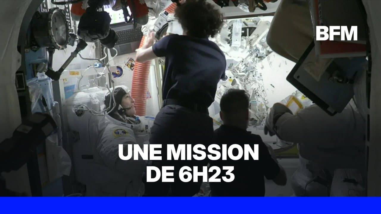 Sophie Adenot: French astronaut returned to the ISS after a mission of 6h23