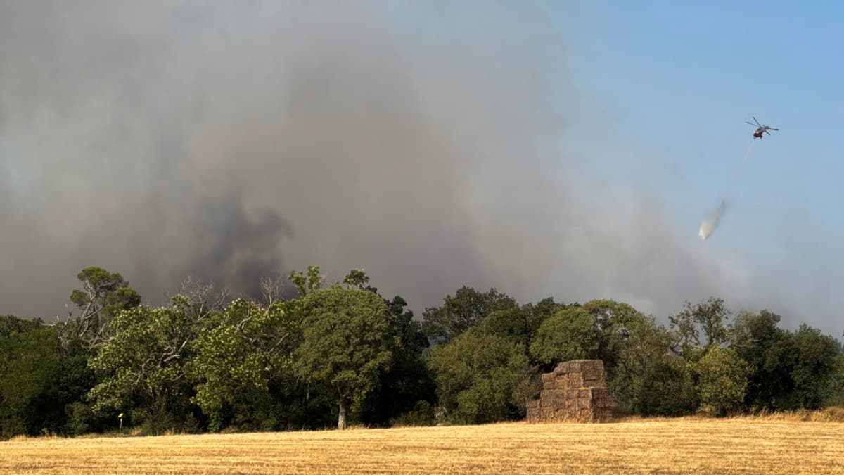 Fires in France: still stable in the Var and Gironde, the fire now fixed in the Aude