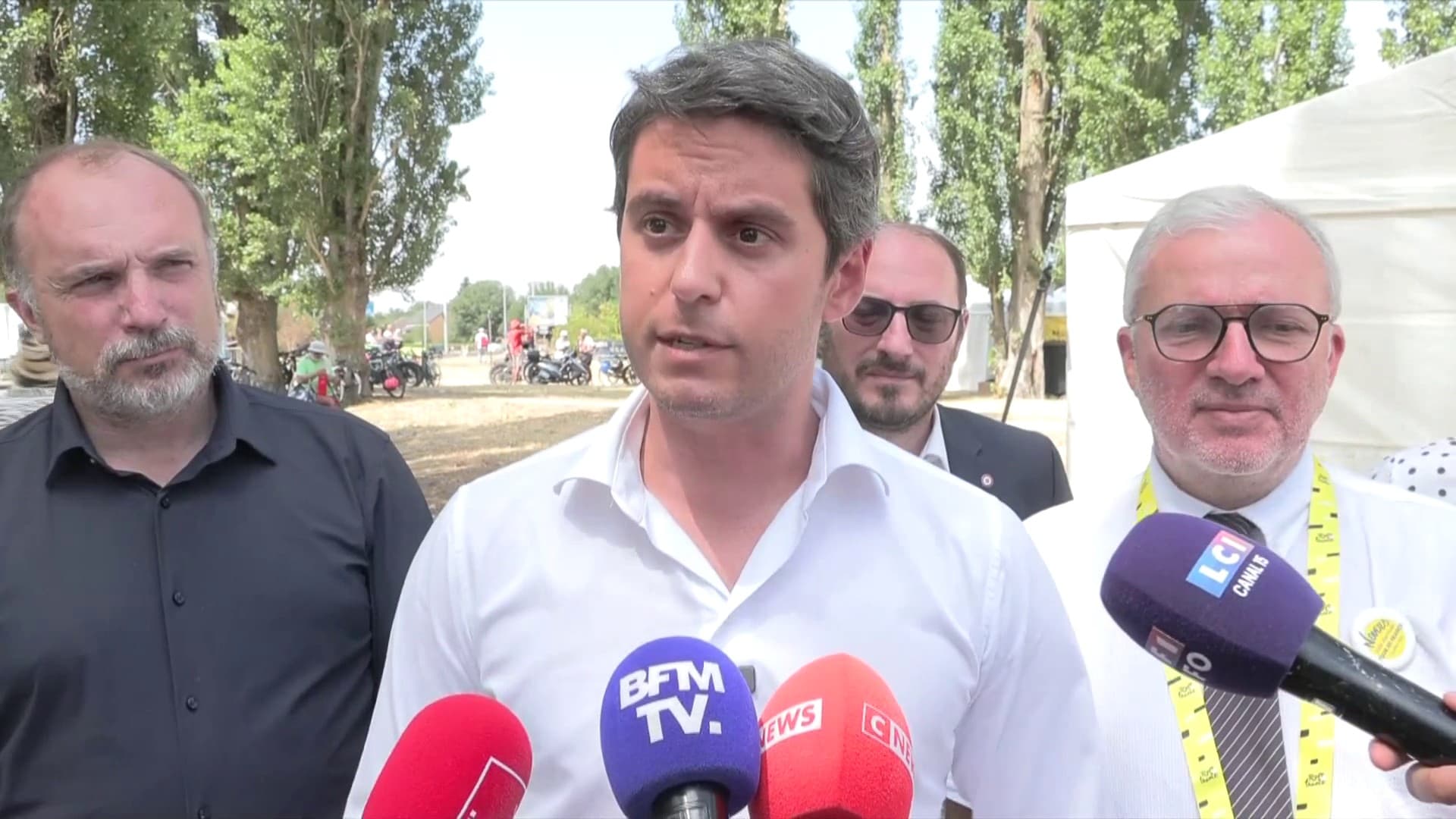 Canadair Polemic: Gabriel Attal replies to Jean-Luc Mélenchon and blames him for "making trumpism"