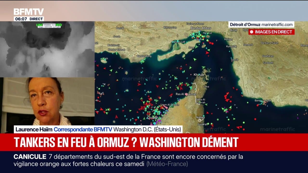 Tanker explosions in the Strait of Ormuz: Iran accuses the United States, Washington denies