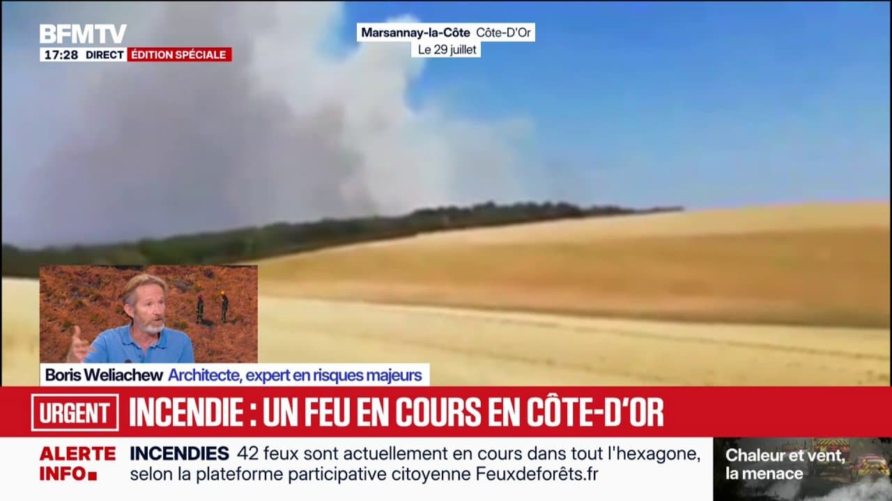 Fires in Gironde: major fire strikes in Blagon