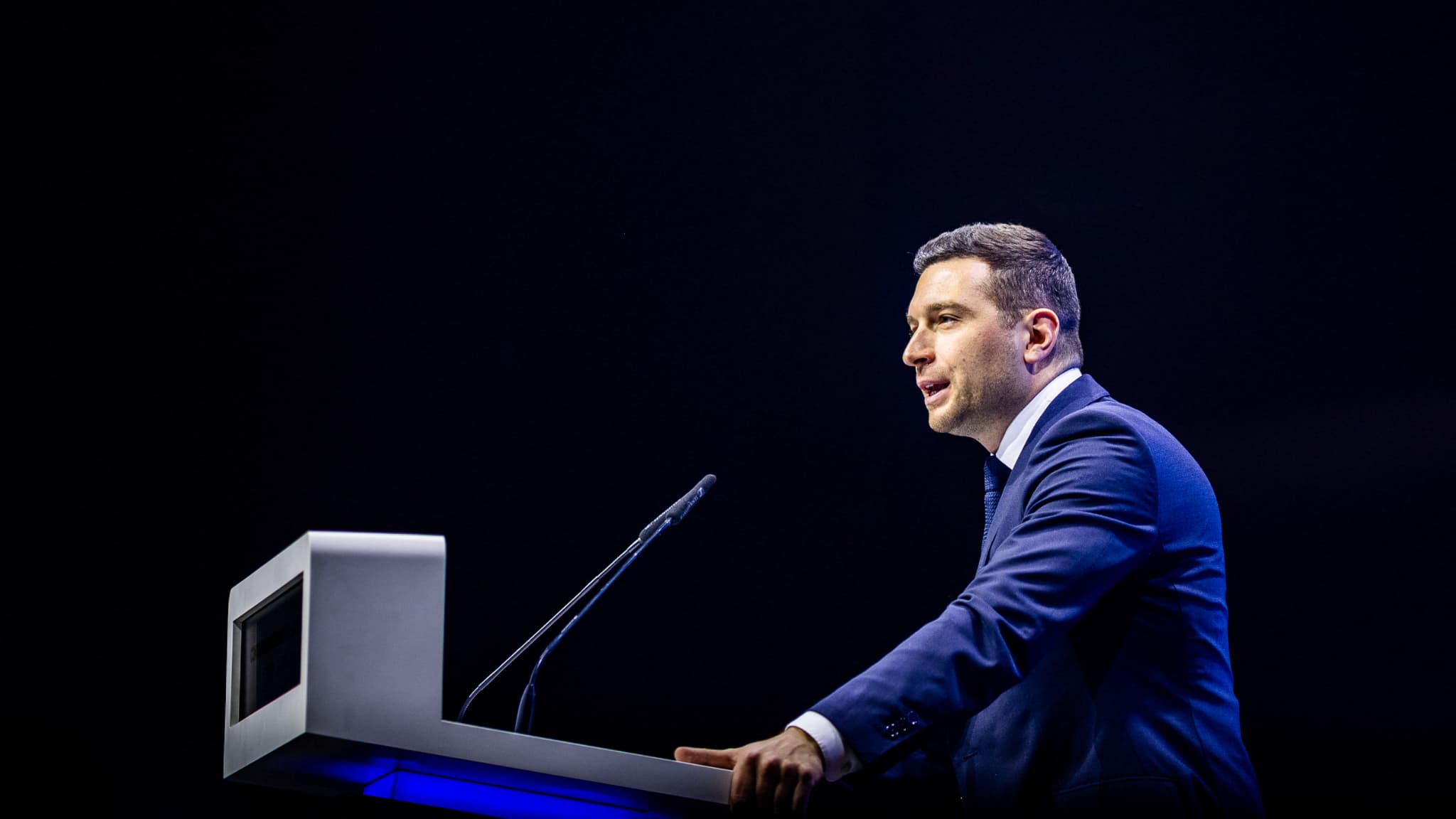 Only candidate for re-election, Jordan Bardella is assured to remain president of the RN
