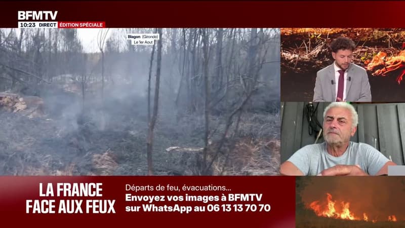 Fire in Gironde: the situation considered "stable" Sunday despite two "persistent sectors"