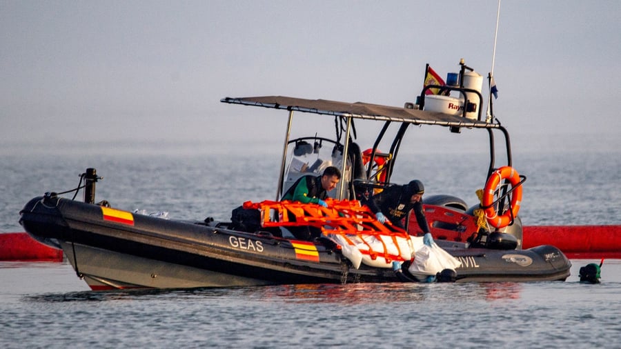 Spanish North African exclave: search for more bodies continues off Ceuta