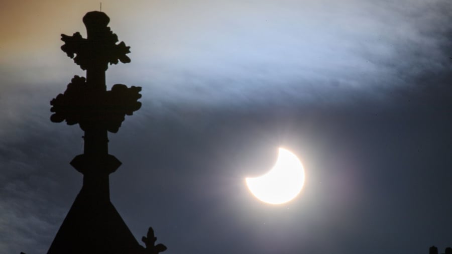 Two Evenings in One Day: Solar Eclipse in Europe