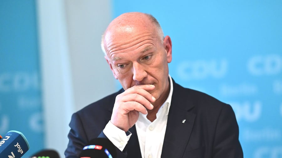 Power Affair: Berlin’s Governing Mayor Kai Wegner withdraws from top candidacy