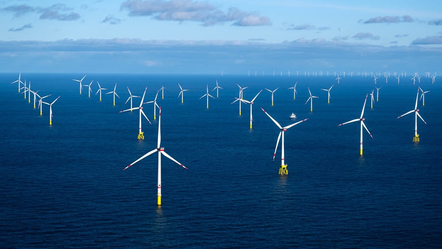 Renewable energies: mark exceeds ten gigawatts of wind power at sea