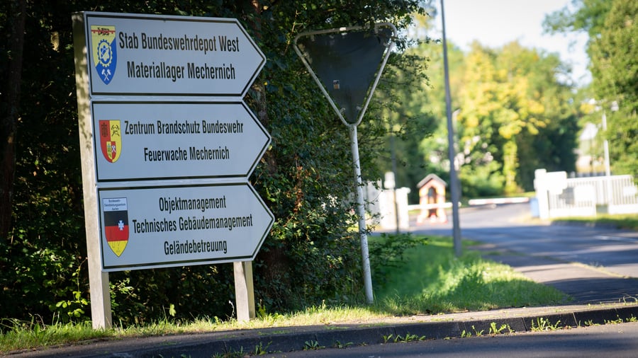 North Rhine-Westphalia: Two drones sighted over military base in the Eifel