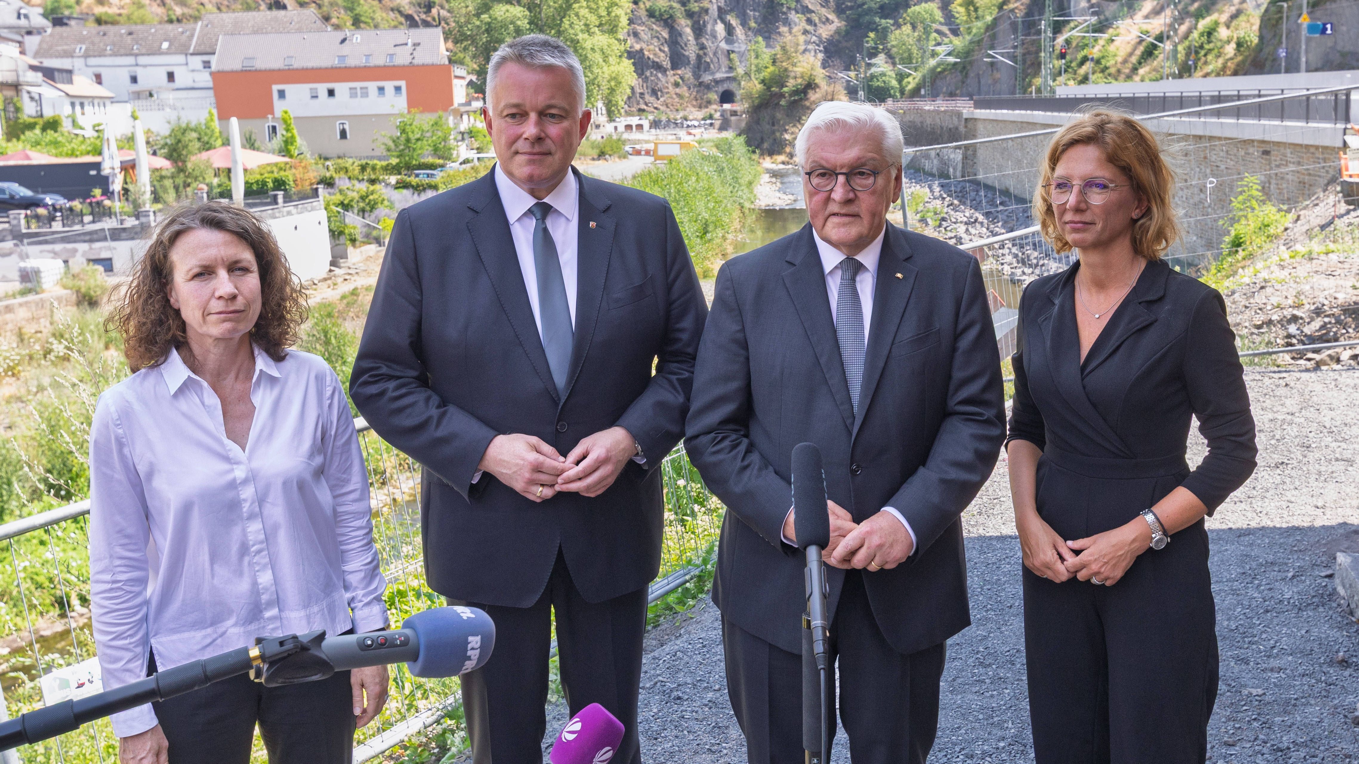 Flood disaster: Steinmeier pays tribute to solidarity on the anniversary of the Ahr Valley Flood