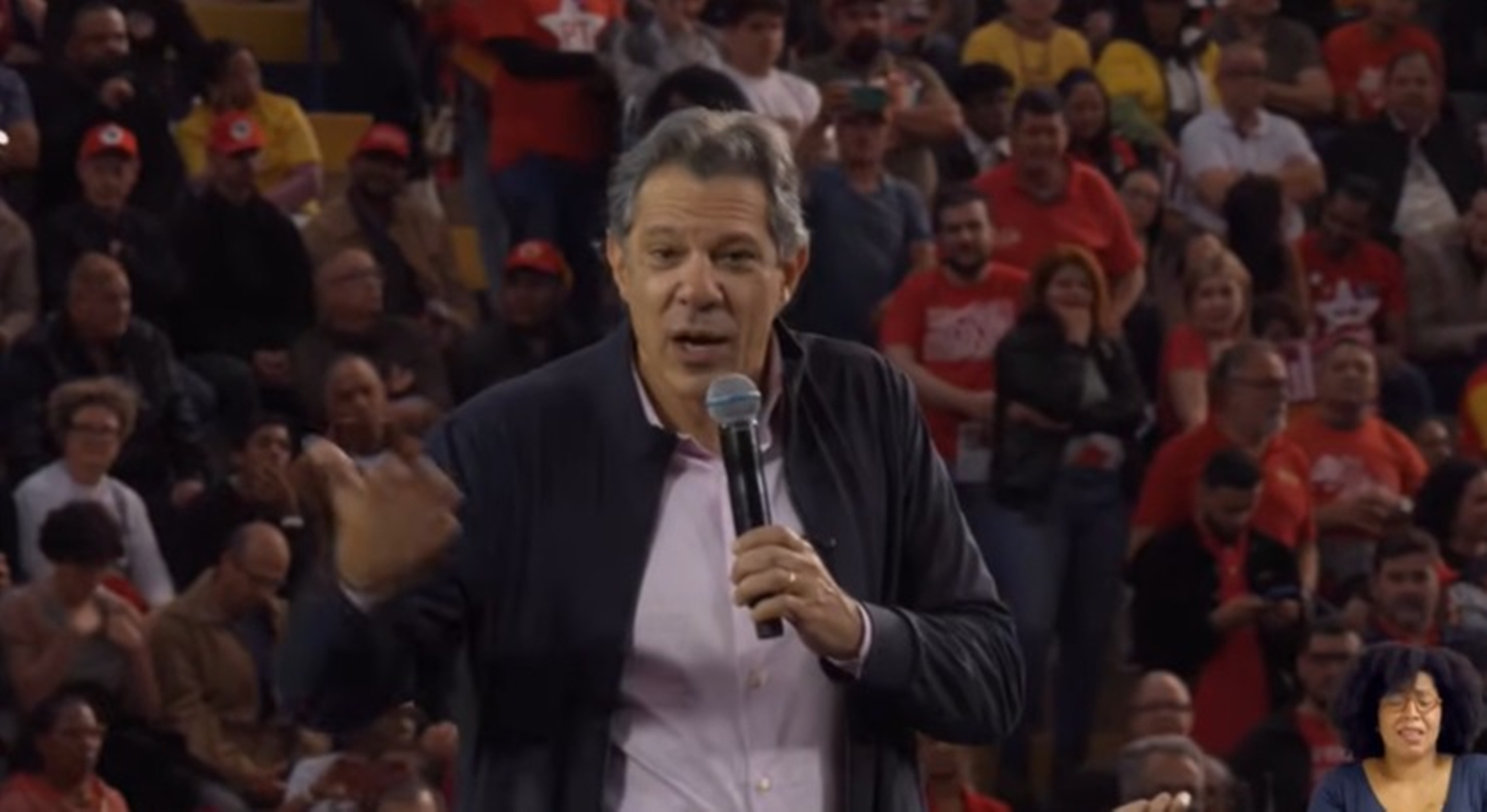 PT officializes Haddad candidate for the SP Government in event with Lula and Alckmin