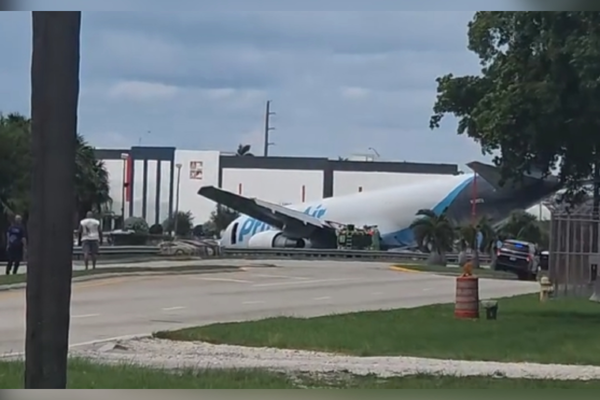At least five killed in an accident at Miami Airport with Amazon plane