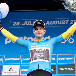 Tour of Denmark: Wout Van Aert wins the general classification, the last stage for Rasmus Pedersen