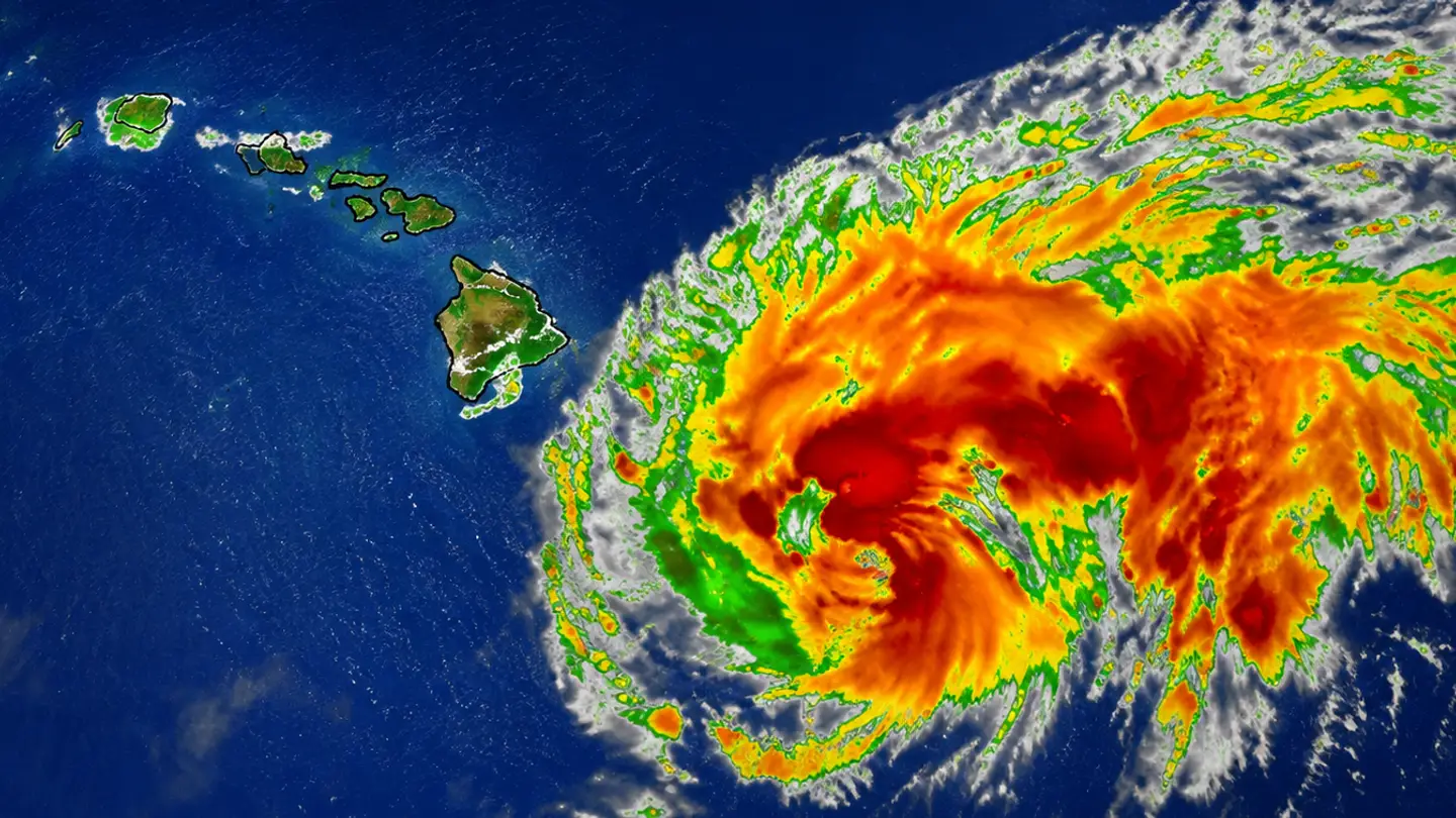 Hawaii under a hurricane warning as Tropical Storm Lala takes aim