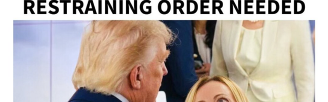 Trump puts meme with Meloni, 'serve restraining order'. Tajani: 'Words that comment on themselves'