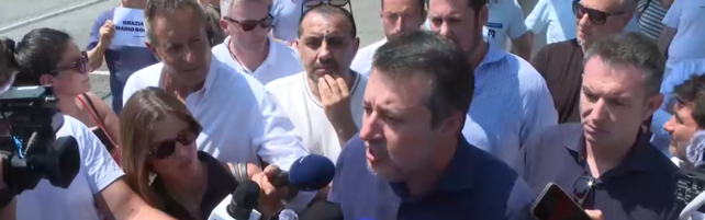 "We will work to broaden legitimate defence concept," Salvini meets Roggero in Bollate