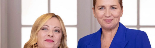 ++ Danish Meloni and Premier, no to uncontrolled immigration ++