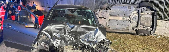 Dead spouses in accident, arrested driver 'positive to alcohol and drugs'