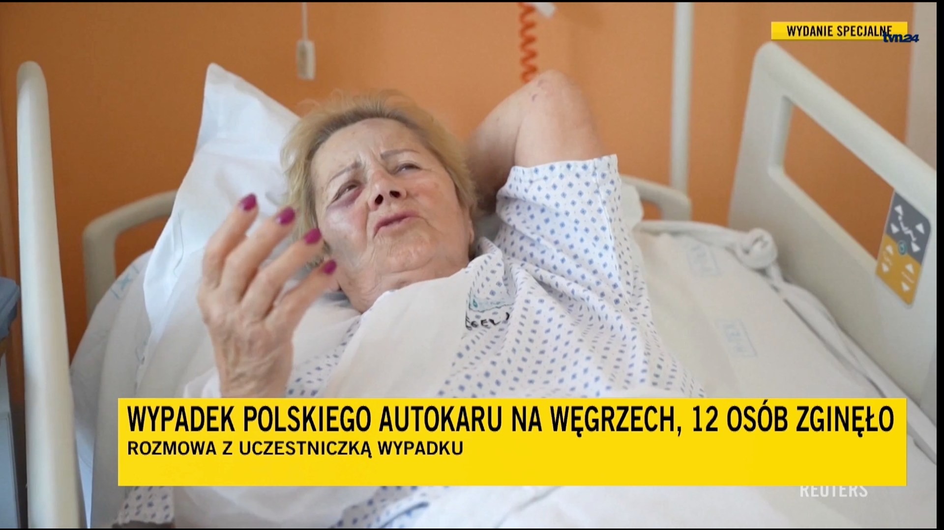 "I pulled my sister's legs." Polish woman who survived the accident in Hungary