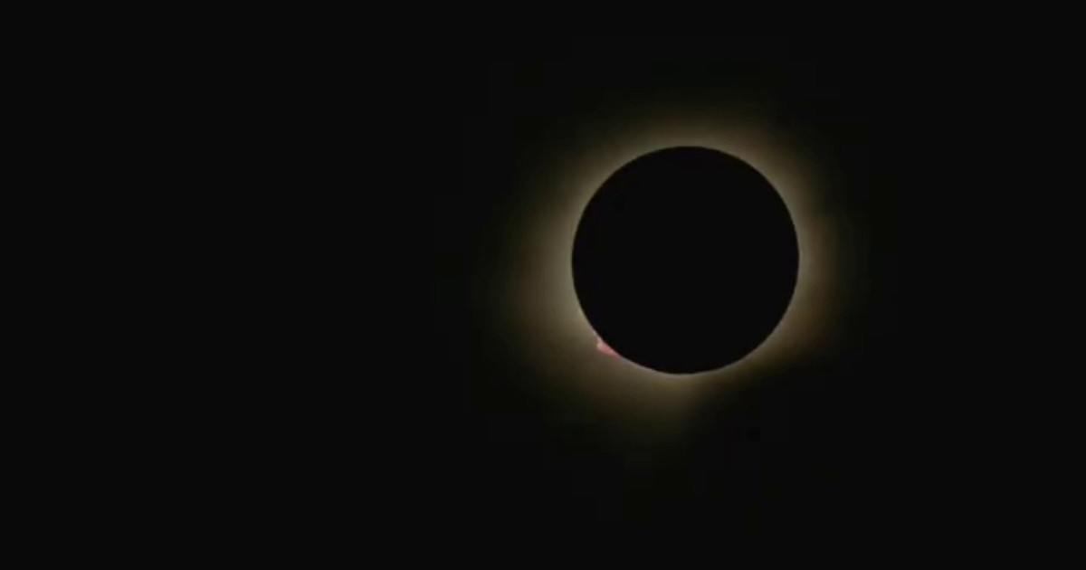 Eclipses, a cloud partially cloudes the sky on Turin