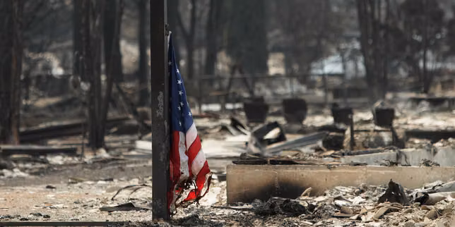The northwestern United States faced with an "exceptional" fire season, the city of Spokane looks like a "war zone"