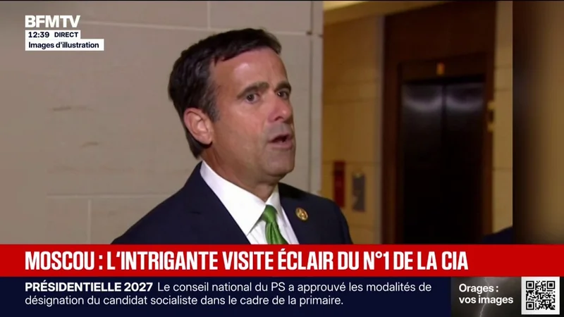 CIA Director John Ratcliffe met Russian counterparts in Moscow