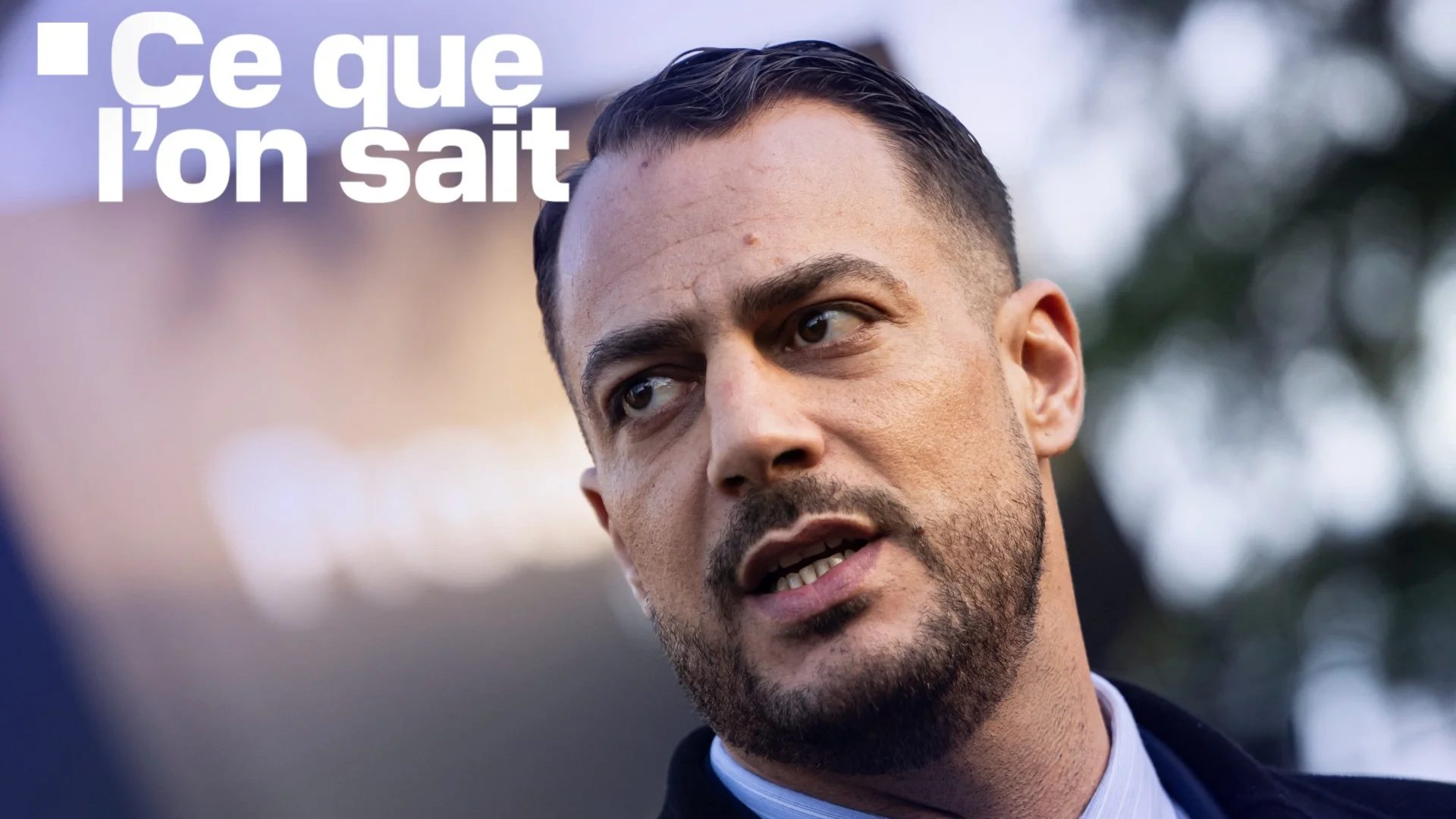 Accused of contempt by police officers, unsubstantiated deputy Sébastien Delogu denounces insults