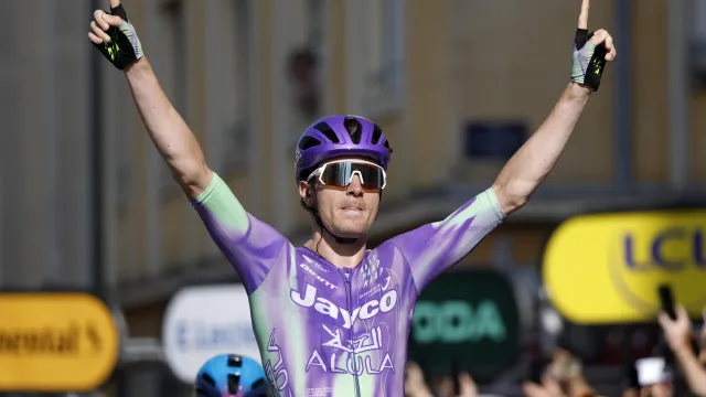 Mauro Schmid fled for triumph in the 13th leg of the Tour de France