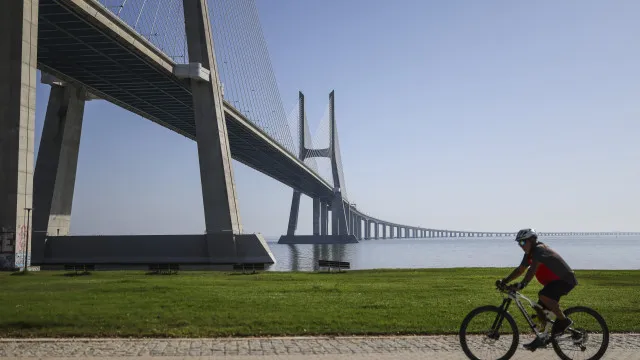 Reopened circulation in the Vasco da Gama Bridge towards Lisbon-Montijo after accident
