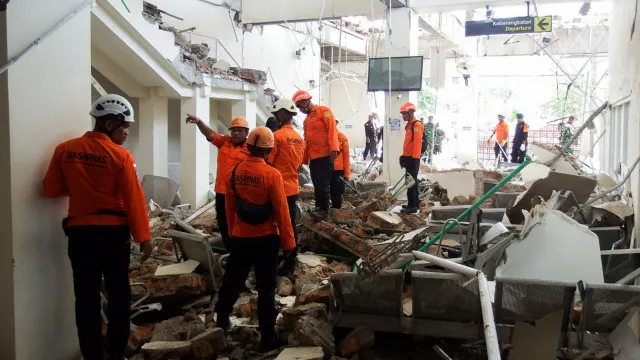 In Indonesia, there was an earthquake of magnitude 6.3