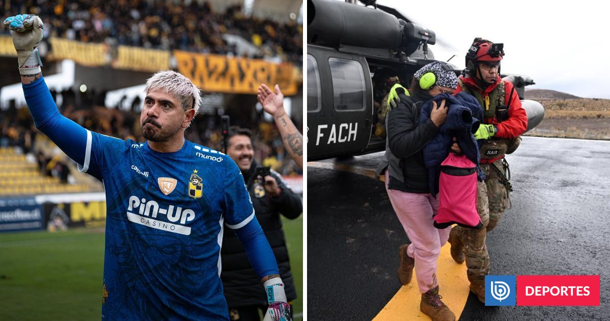 Mono solidario: Diego Sánchez starts campaign to go to help victims in Coquimbo