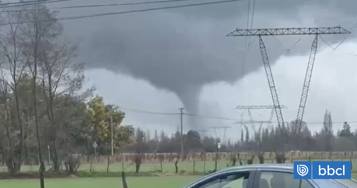 Impacing videos show the tornado that affected Chillán Viejo: what is known so far