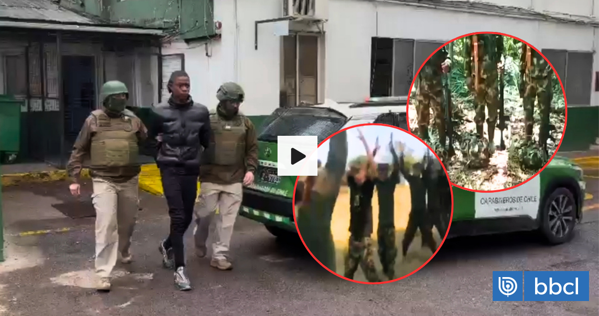 Colombian narcomilitar, alias "El Motosilla," required by Interpol, is stopped in Quinta Normal
