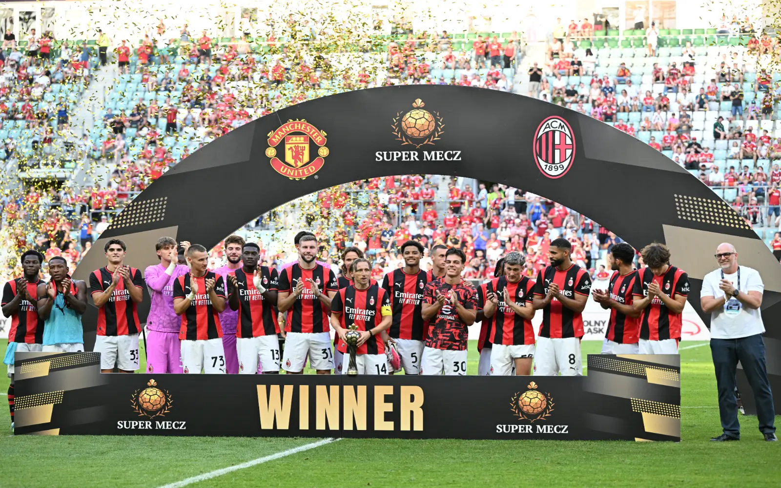 Man Utd beaten by former boss Amorim's AC Milan in friendly finale