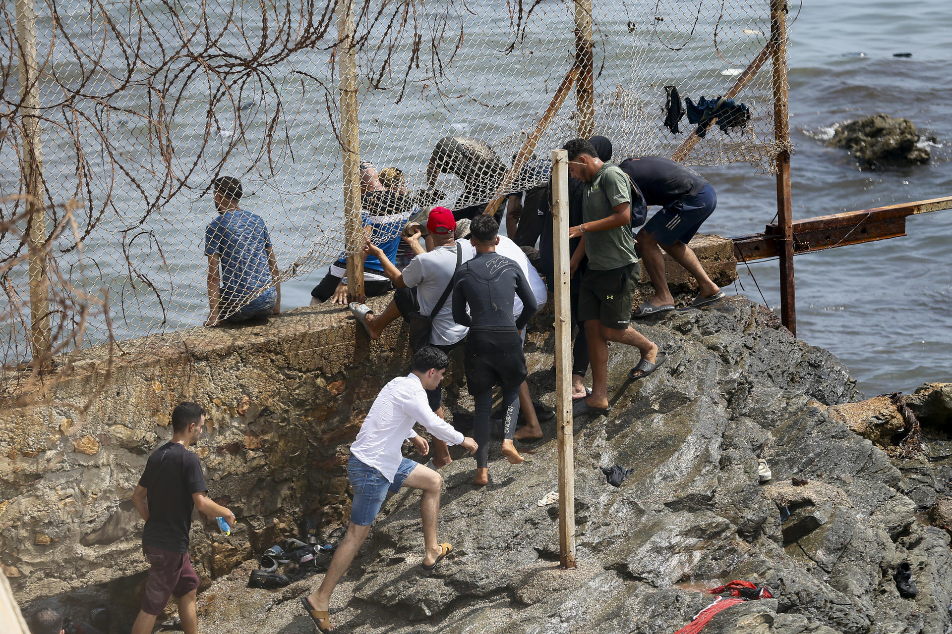 How does the migratory crisis in Ceuta impact Europe's borders?