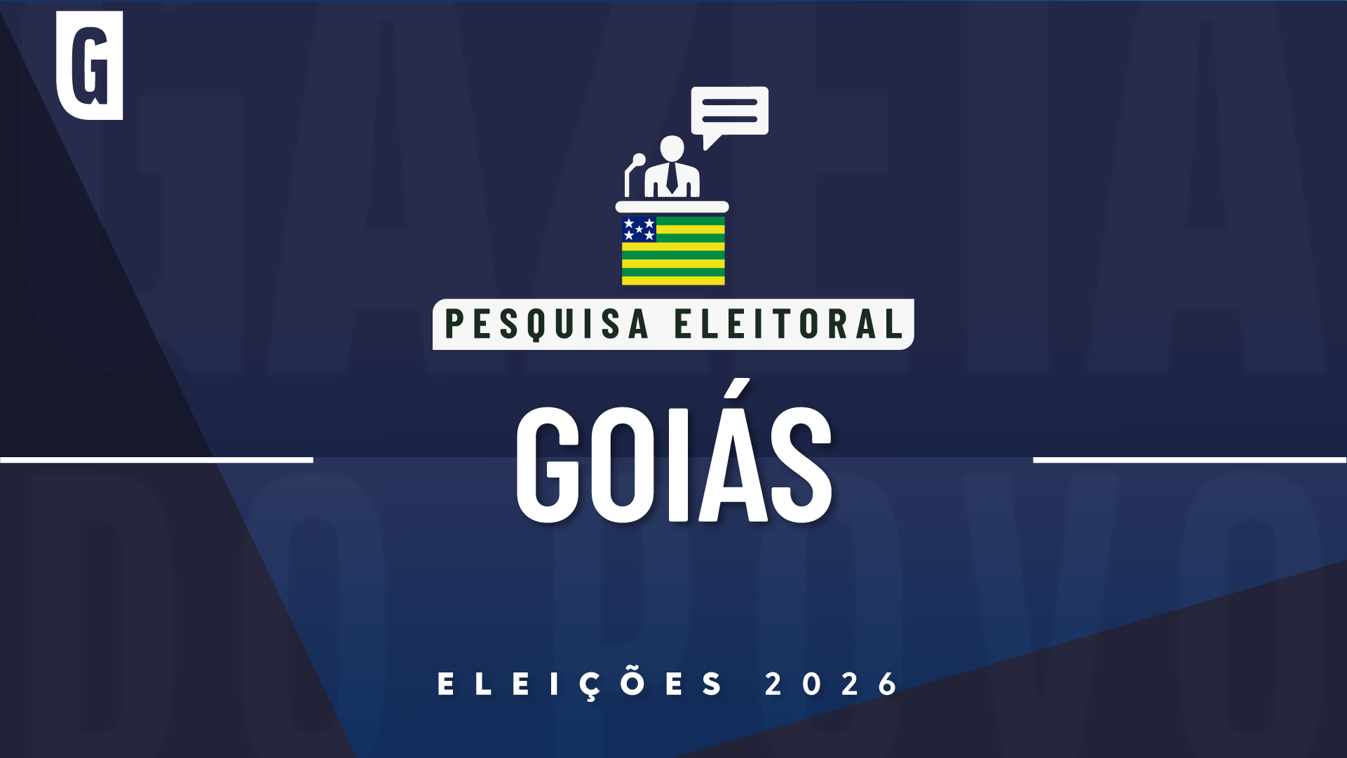 Daniel Vilela is approved by 75.1% and disapproved by 20.8% in Goiás
