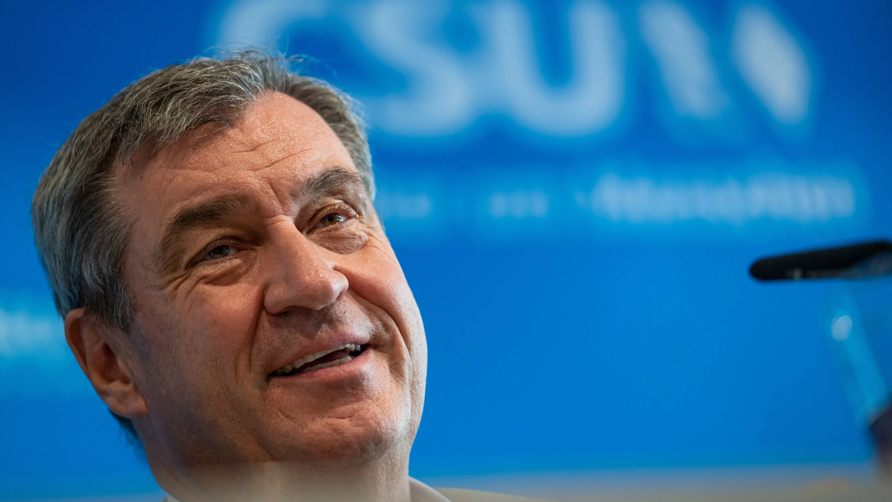 Incident in Bernau on the Chiemsee: Man throws Söder on anniversary visit with tomato