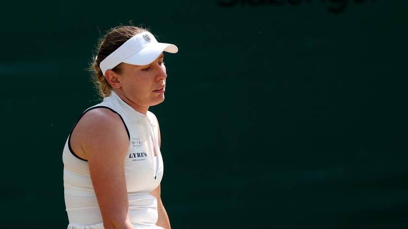 Alexandrova withdrew during the match with Lyutova due to injury at the WTA 250 tournament in Memphis