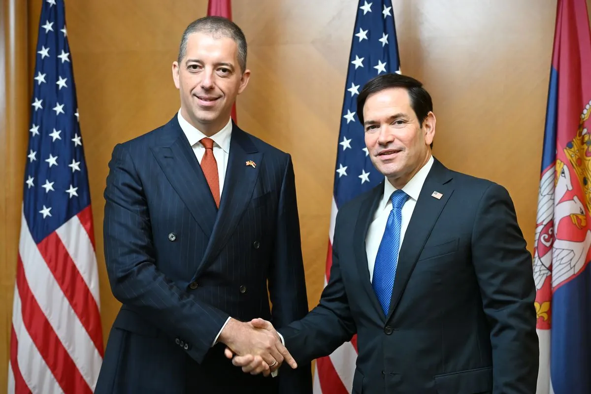 Marko Rubio opened the process of strategic dialogue between the USA and Serbia