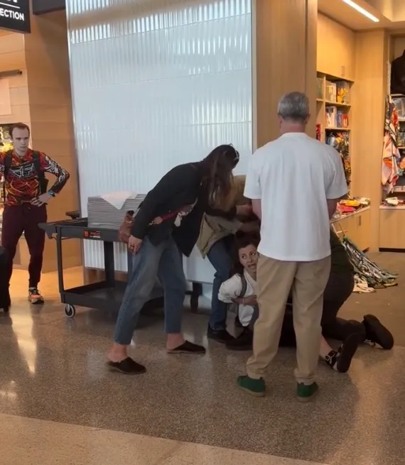 Ukrainian woman who overstayed visa detained by ICE at California airport as liberal city erupts