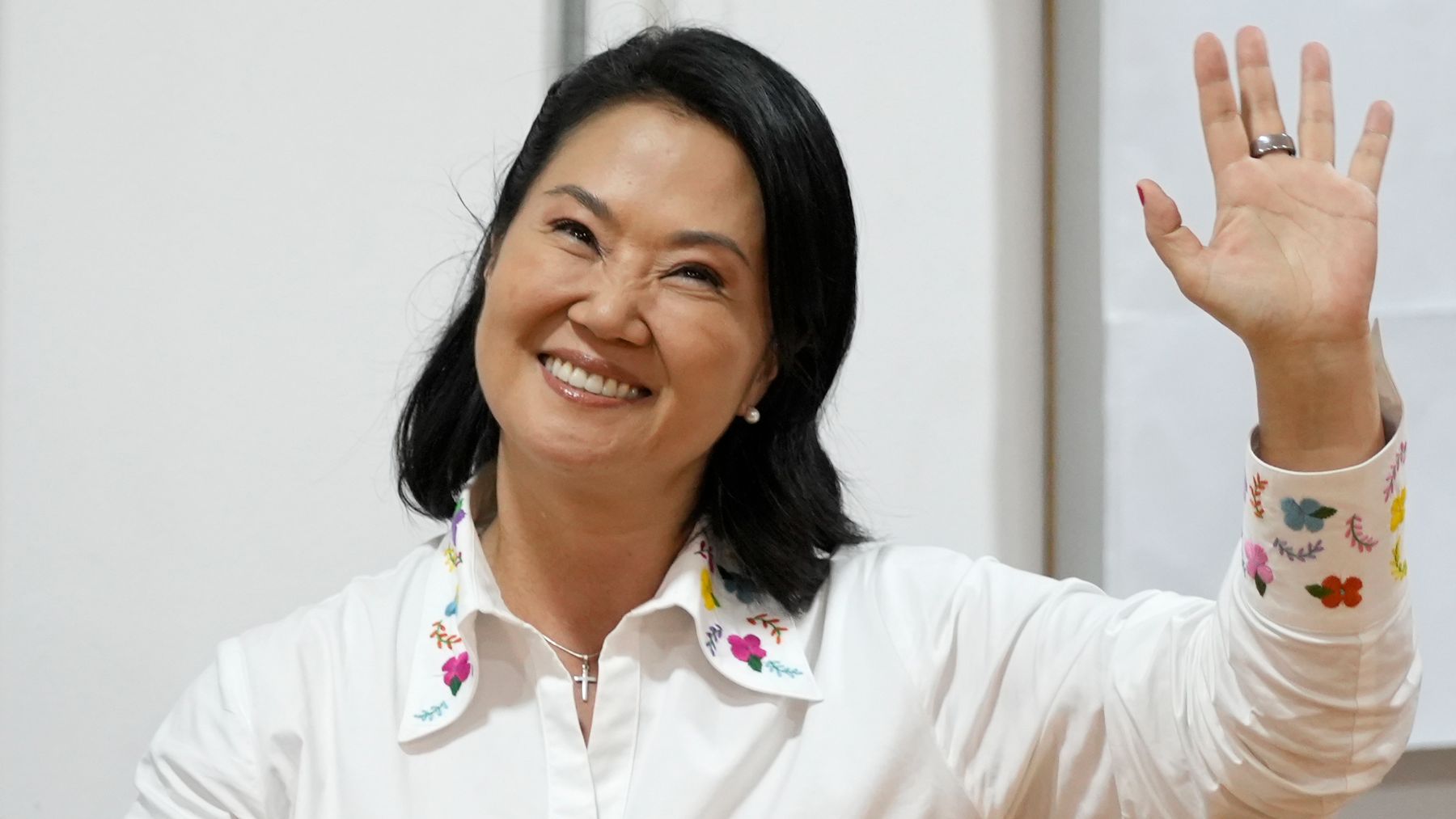 Keiko Fujimori says that he will seek to unite Peru "two-half party" in his government